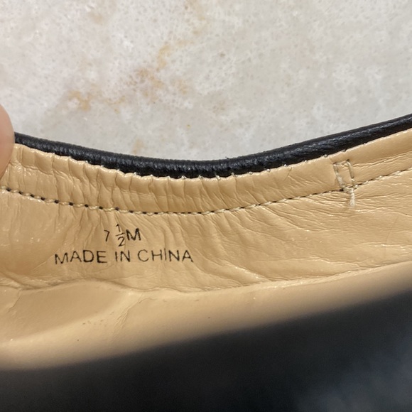 Talbots women’s black ballet flats. Size 7.5 M width - Picture 5 of 6